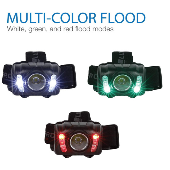 LUXPRO LP345V2 Headlamp 303 Lumens Multi-Color Extended Run Time - Picture 5 of 9